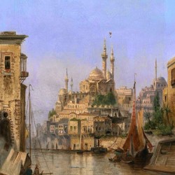 View of a street in Venice